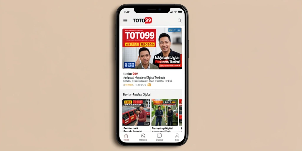 Tampilan antarmuka TOTO99 yang menarik dan mudah digunakan.
