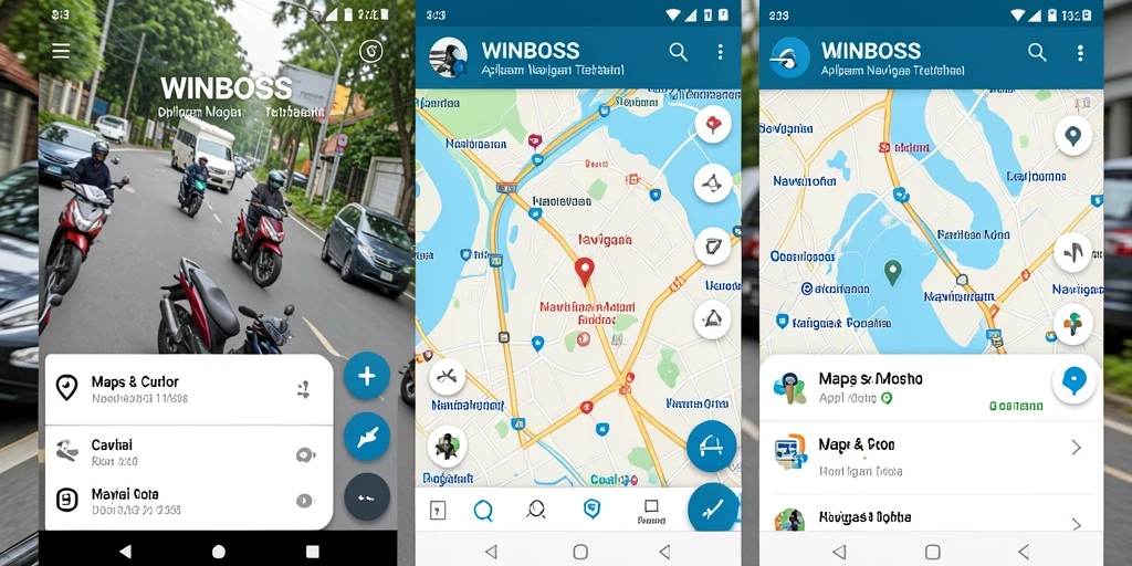 Antarmuka WINBOSS yang intuitif untuk Navigasi Motor.