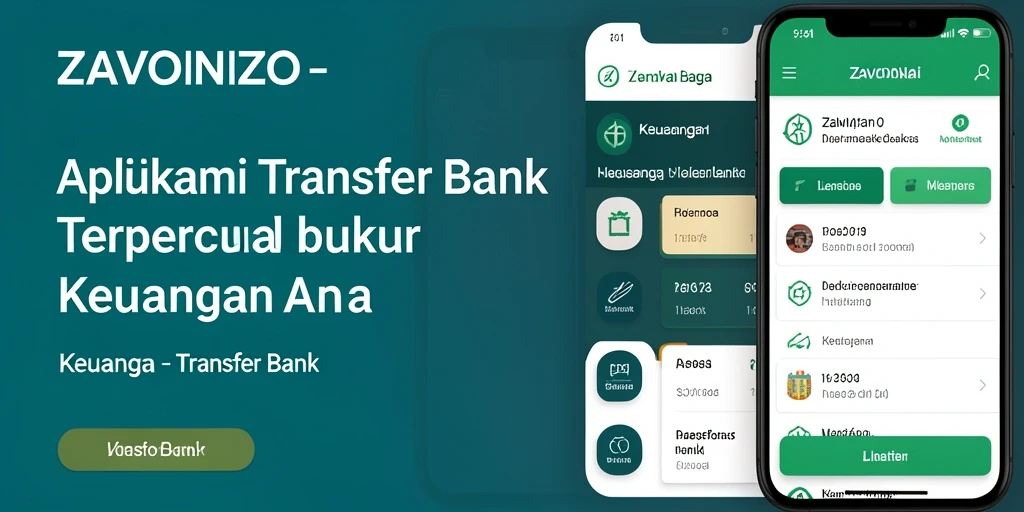 Antarmuka ZAVONZO yang intuitif dan mudah digunakan.
